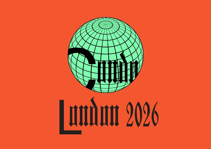 A green globe features the black text "LÀIII 2026" on its surface.